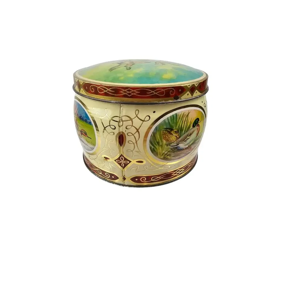 Birds Vintage Thorne's The World's Premier Toffee Tin‎ Box